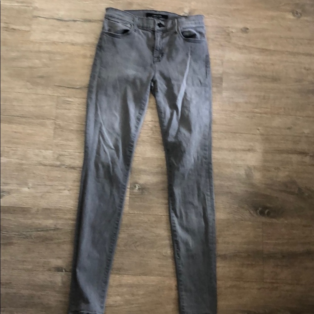 J Brand size 28 gray jeans